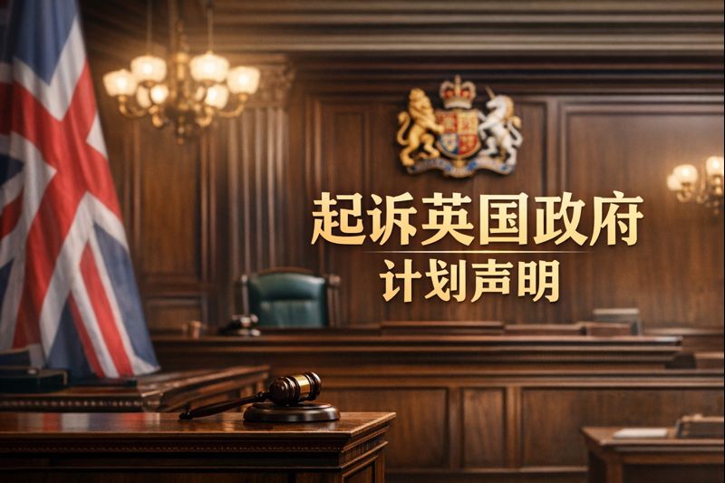 起诉英国政府的行动计划声明