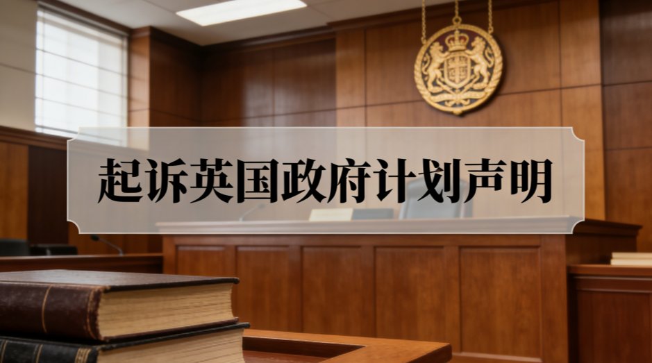 起诉英国政府的行动计划声明 preview