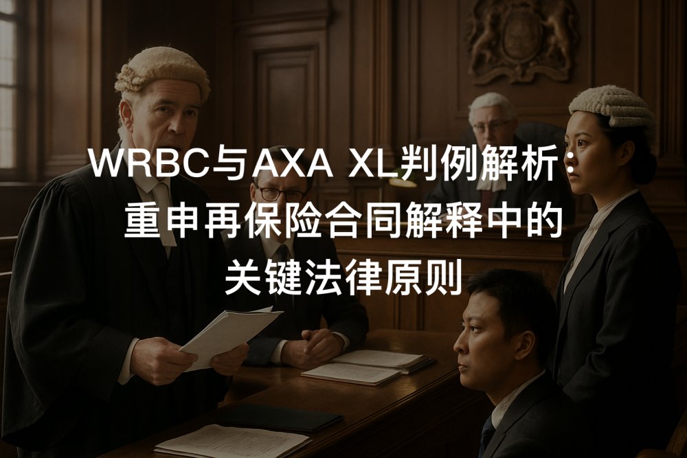 WRBC与AXA XL判例解析：重申再保险合同解释中的关键法律原则